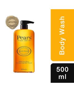 Pears Pure & Gentle Shower Gel, Body Wash With Glycerine And Natural Oils, 100% Soap-Free And Dermatologically Tested, Imported, 500 Ml	