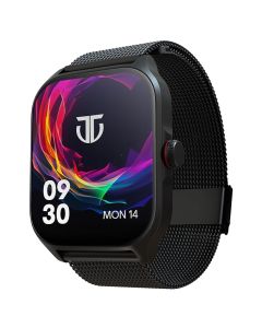 Titan Mirage with 4.97 cm AMOLED Display and AOD, Functional Crown, BT Calling Smartwatch